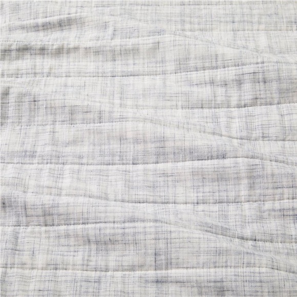 NWT King Channel Stitch Heathered Quilt Faded Blue - Hearth & Hand - Picture 5 of 6